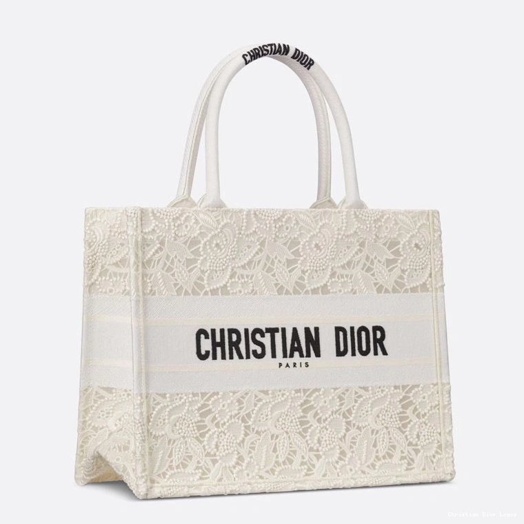 Cheap Motif Macrame Dior Book Tote White Canvas D-Lace 0806 Luxury